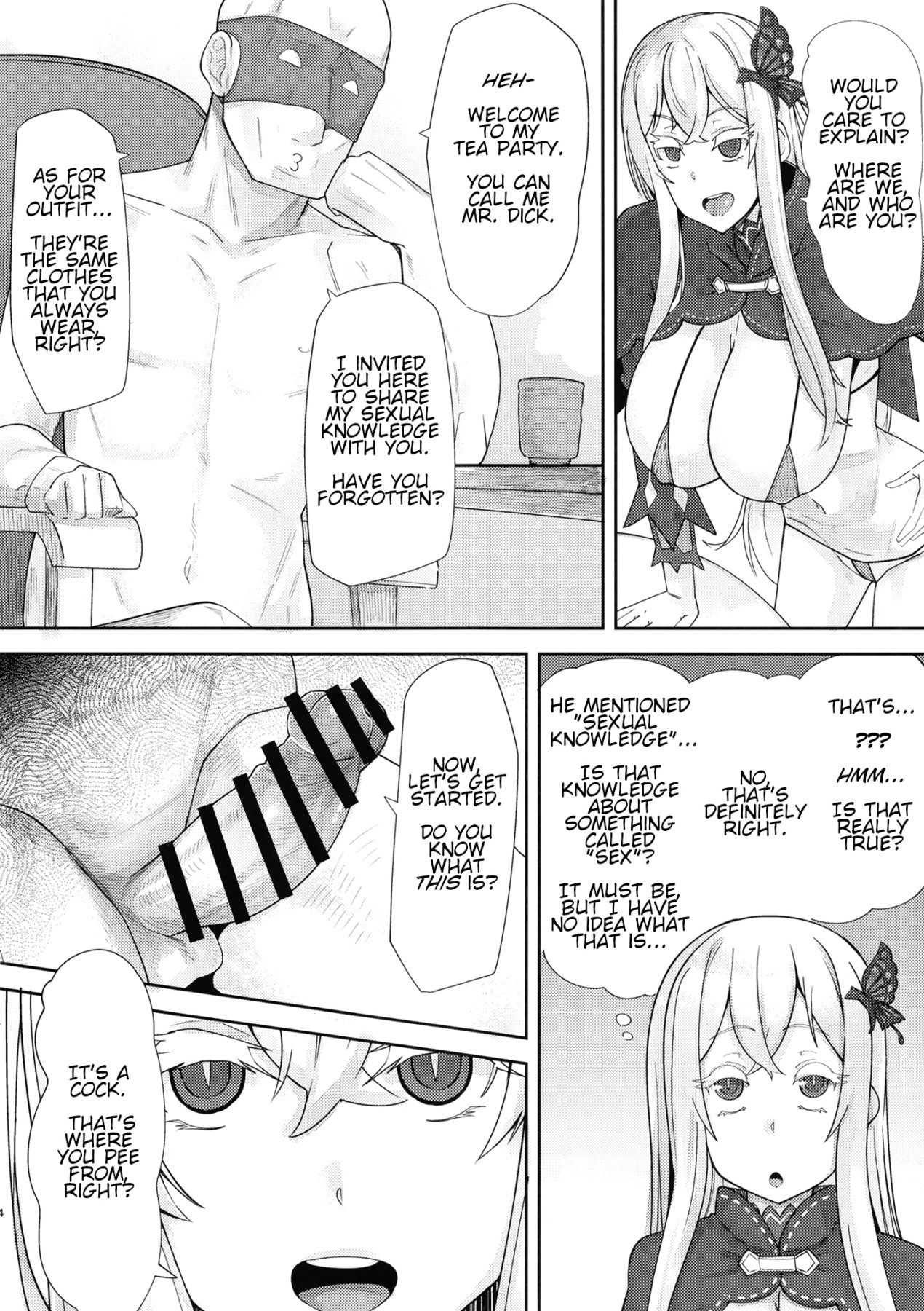 Hentai Manga Comic-Echidna: Sexually Ignorant Onahole-Read-3